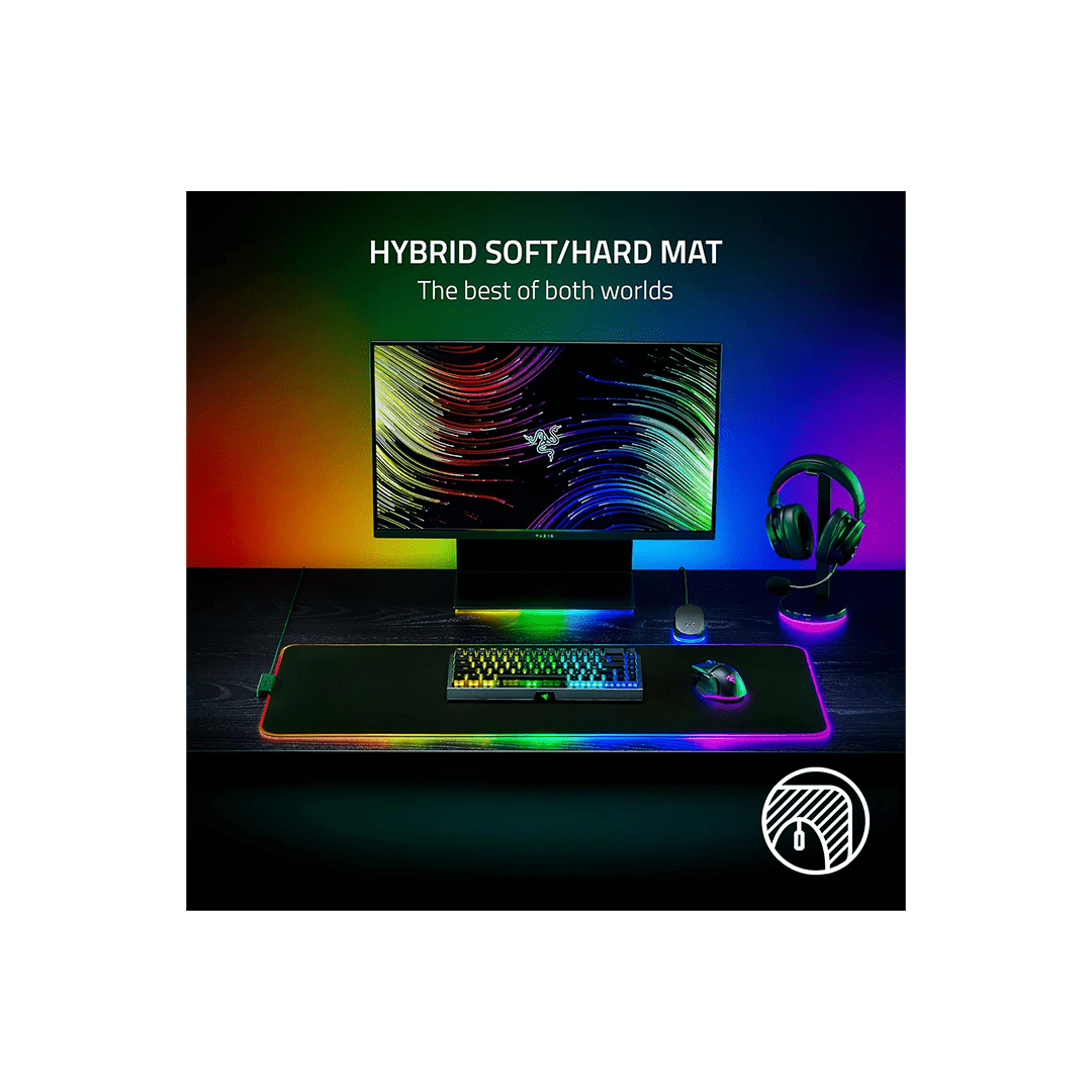 Razer Strider Chroma Rectangular Gaming Mouse Pad in Qatar Razer Strider Chroma Rectangular Gaming Mouse Pad in Qatar